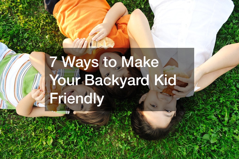 small backyard kid friendly ideas